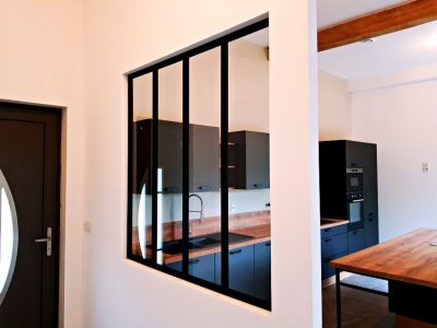 une verrière dans la maison