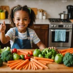Les légumes s'invitent dans l'assiette : astuces pour séduire vos enfants !