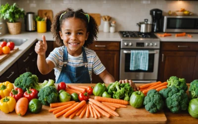 Les légumes s'invitent dans l'assiette : astuces pour séduire vos enfants !