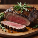 Un gigot de chevreuil juteux et savoureux en toute simplicité au four