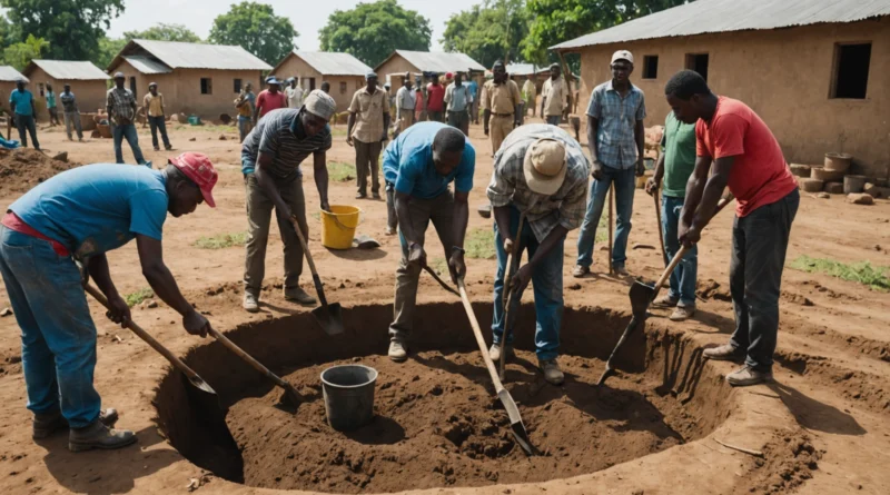 Creuser un puits facilement : astuces pour un projet solidaire réussi
