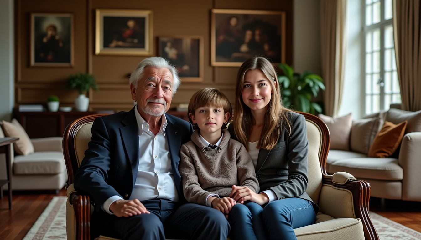 L'élégance familiale : l'harmonie entre tradition et modernité