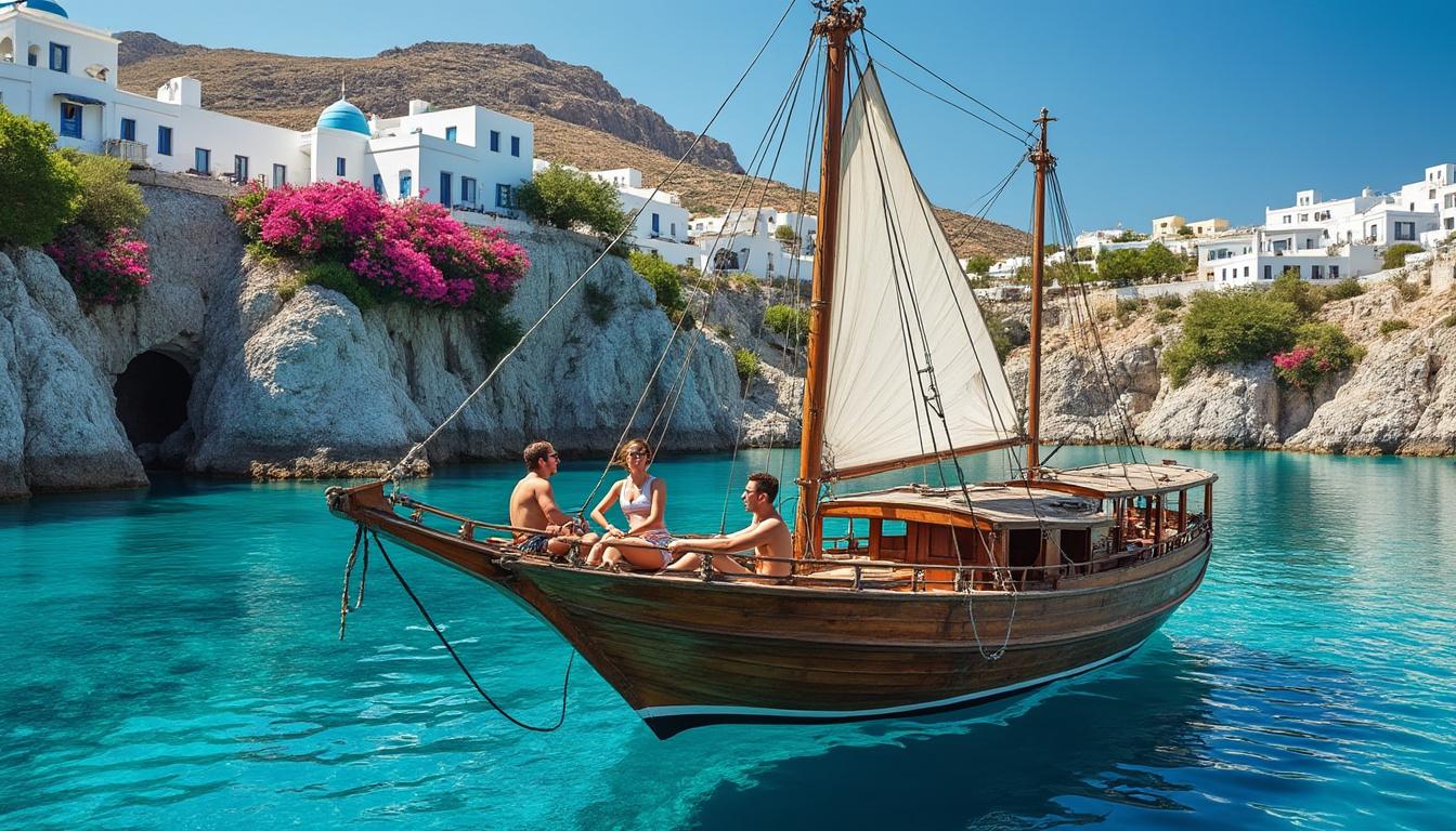 explorez les charmes des îles grecques à bord d'une croisière en petit bateau pour une expérience intime et authentique au cœur de la méditerranée.