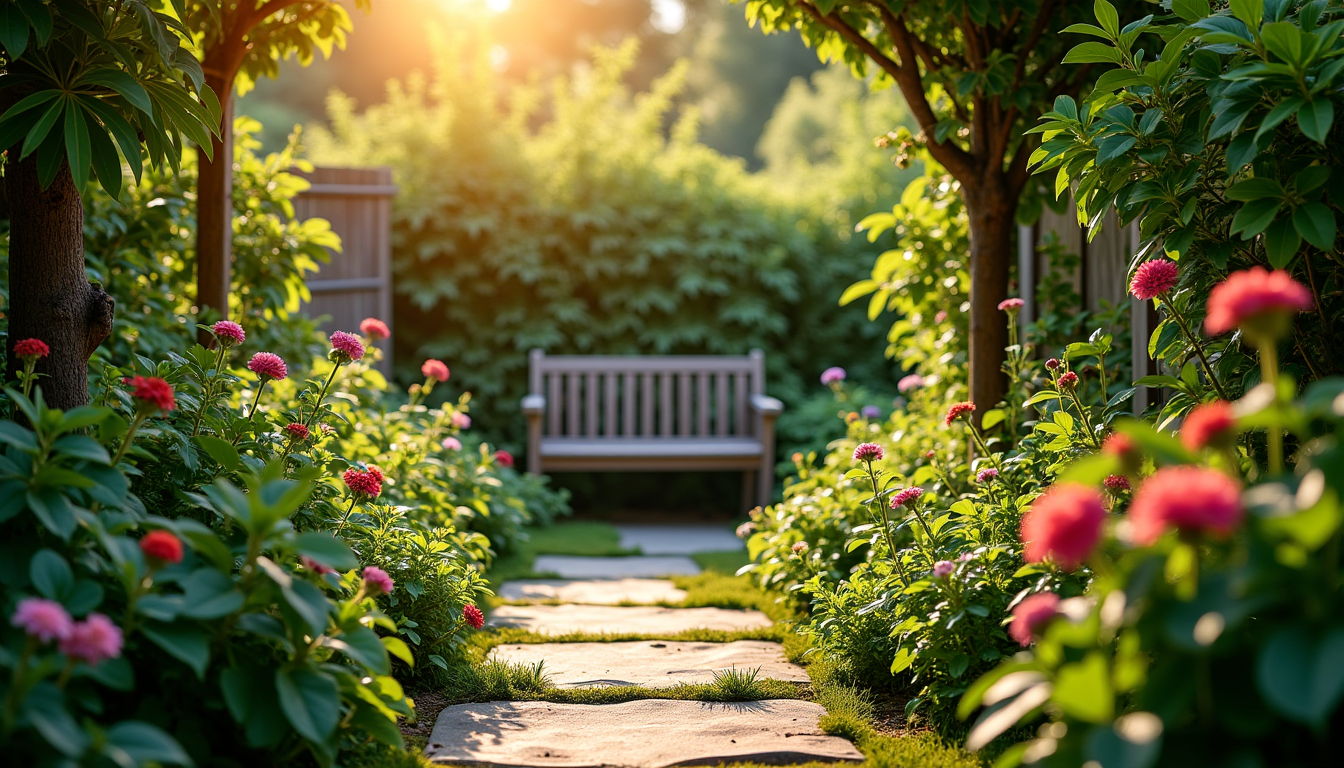 Créez un havre de paix chez vous avec un jardin luxuriant