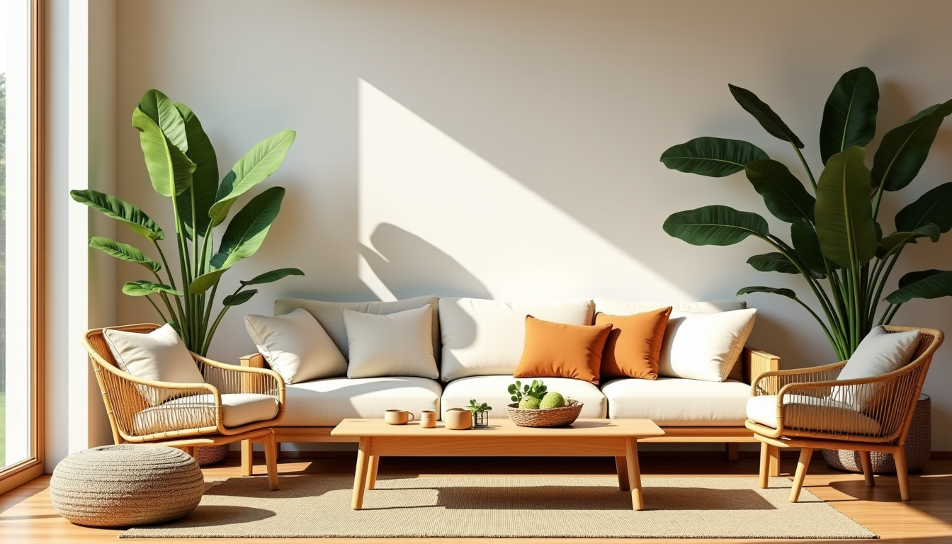 Harmonisez votre intérieur avec des matériaux naturels