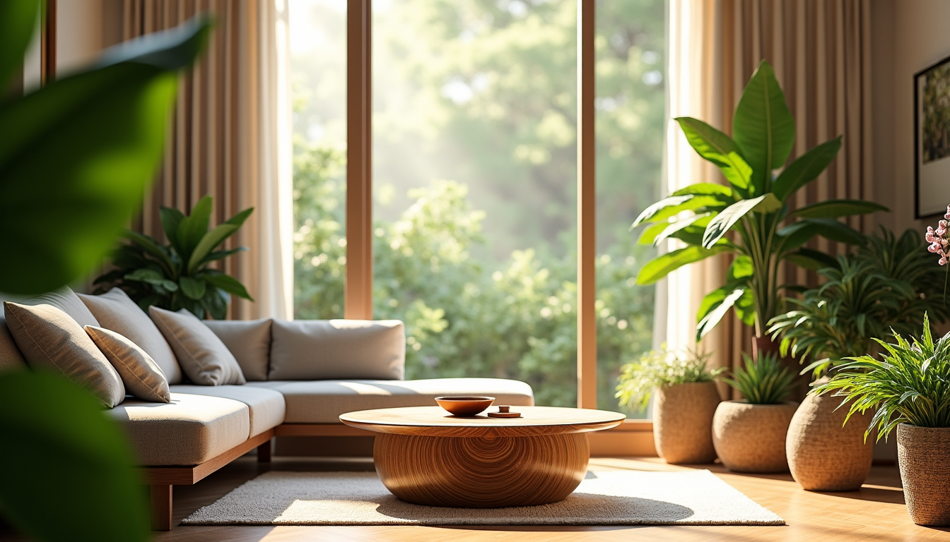 Art et nature : l'harmonie dans la décoration intérieure