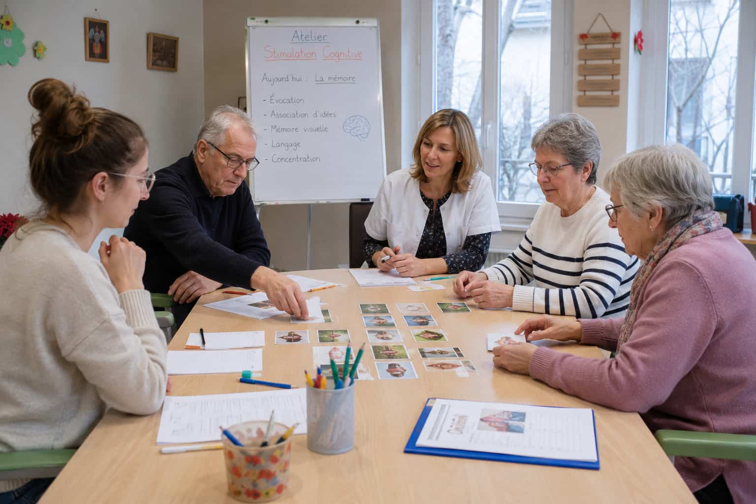 Atelier de simulation cognitive.
